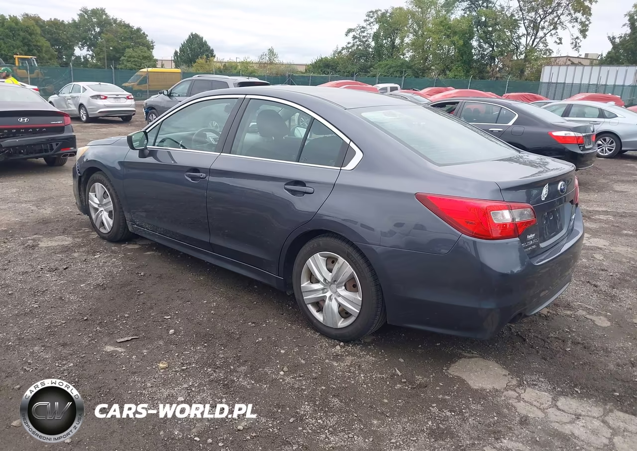 2015 Subaru Legacy 2.5I VIN:4S3BNAA69F3017485 - 3