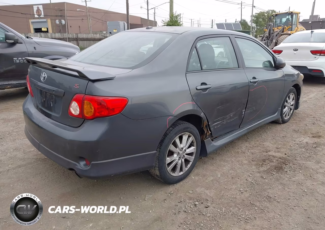 2009 Toyota Corolla S VIN:1NXBU40E69Z139776 - 4