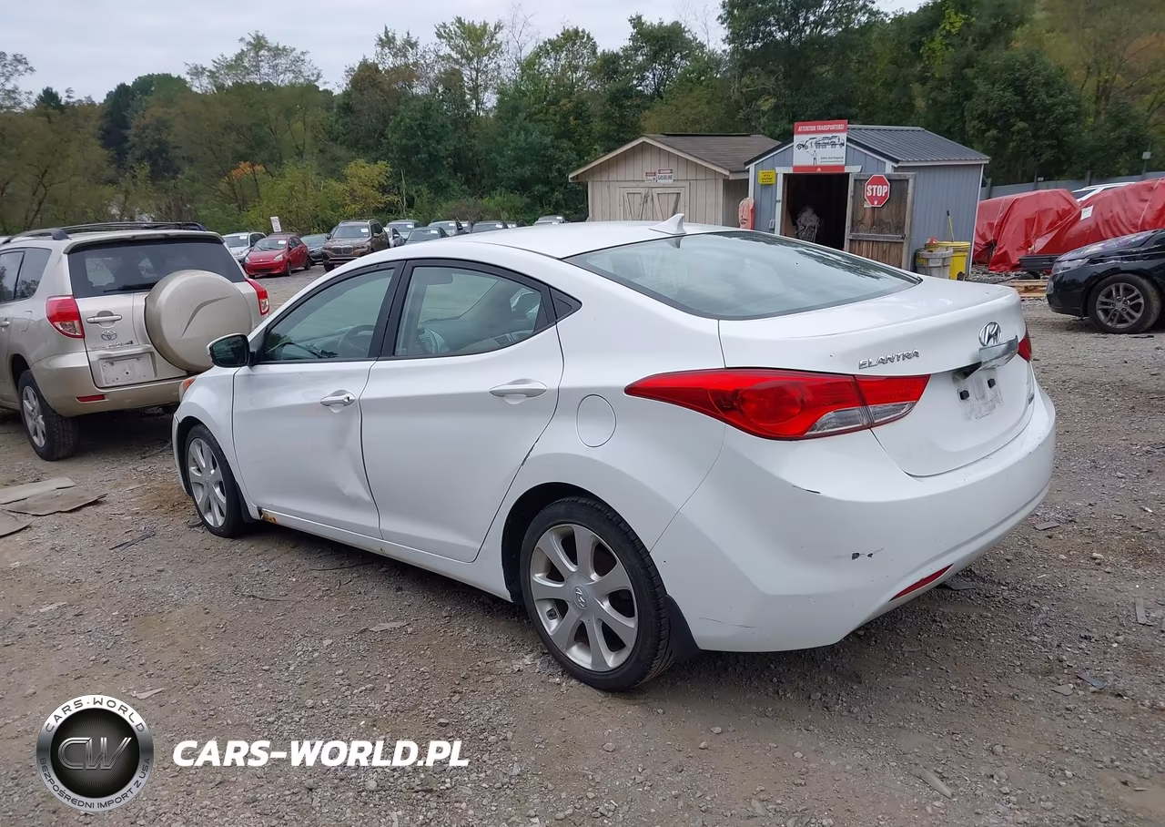 2013 Hyundai Elantra Limited VIN:5NPDH4AE4DH193130 - 3