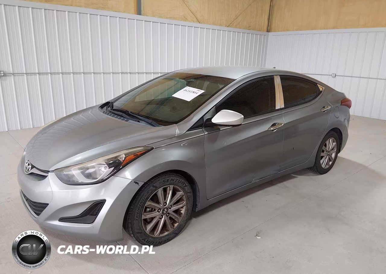 2015 Hyundai Elantra Se VIN:5NPDH4AE9FH585152 - 2