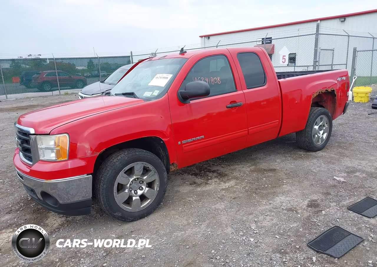 2009 GMC Sierra 1500 Sle VIN:1GTEK29089Z254112 - 2