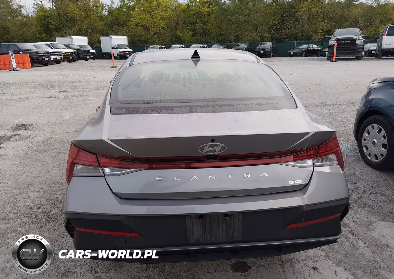 2025 Hyundai Elantra Hybrid Blue VIN:KMHLM4DJ4SU173653 - 20