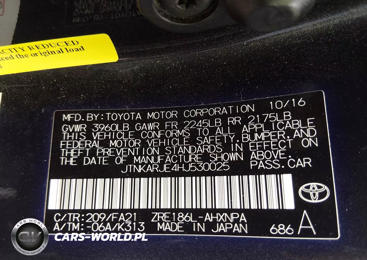 2017 Toyota Corolla Im VIN:JTNKARJE4HJ530025 - 9