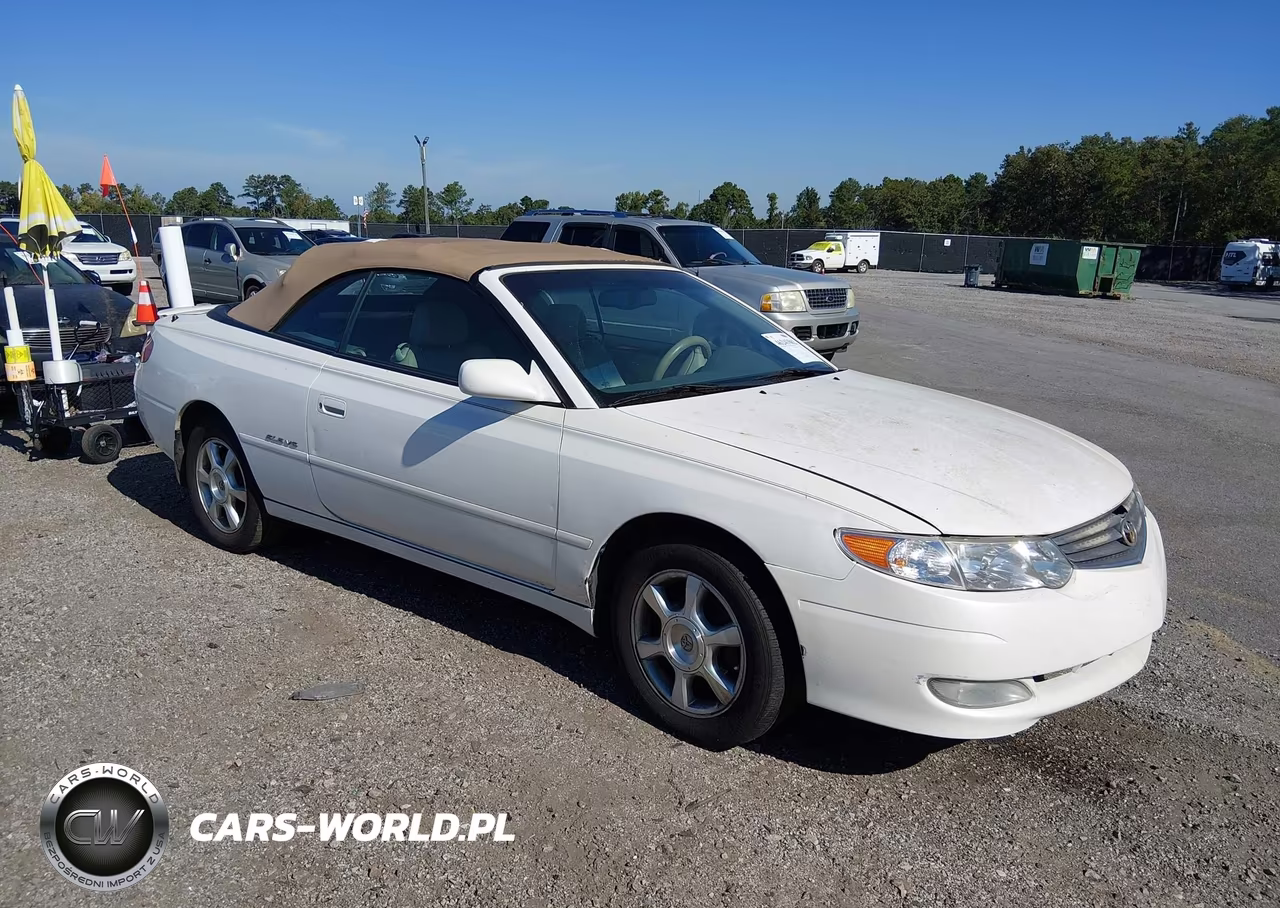 2002 Toyota Camry Solara Sle V6