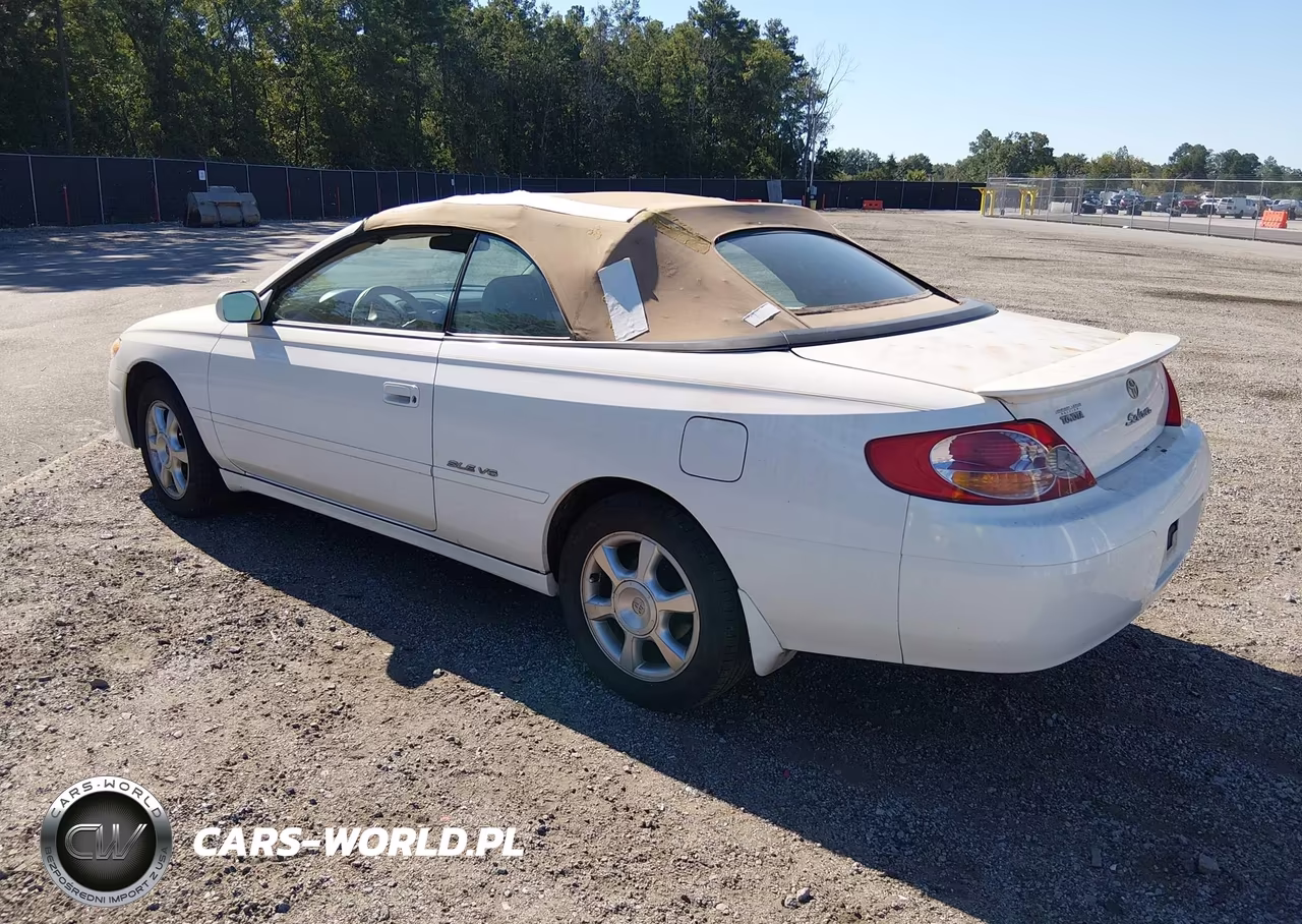 2002 Toyota Camry Solara Sle V6 VIN:2T1FF22P52C590350 - 3