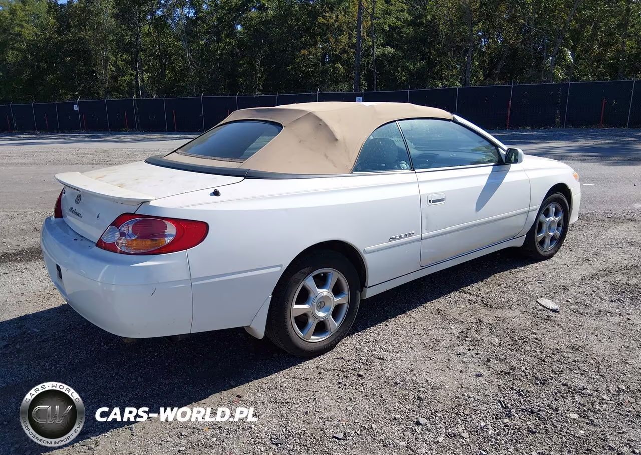 2002 Toyota Camry Solara Sle V6 VIN:2T1FF22P52C590350 - 4