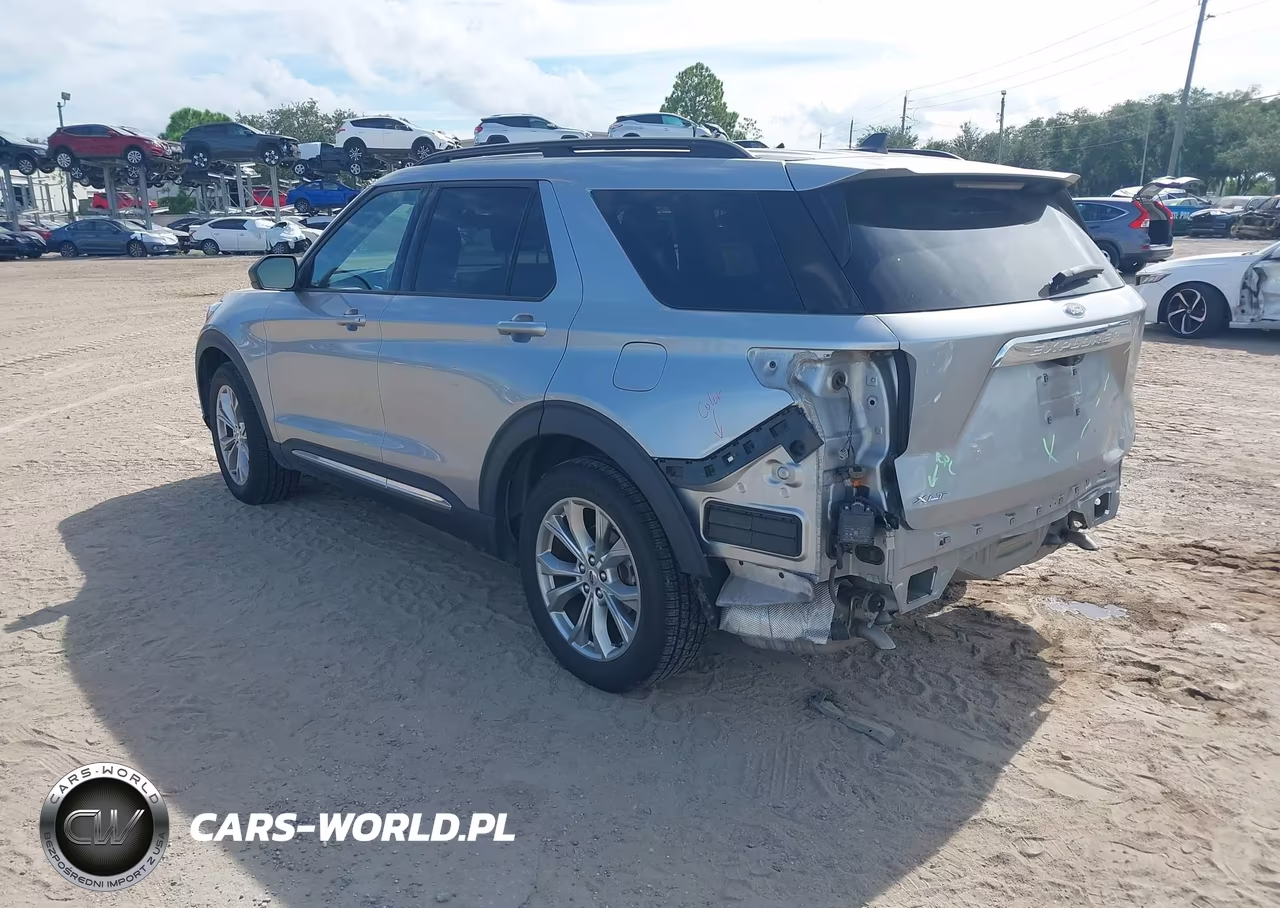 2021 Ford Explorer Xlt VIN:1FMSK7DH7MGB40602 - 3