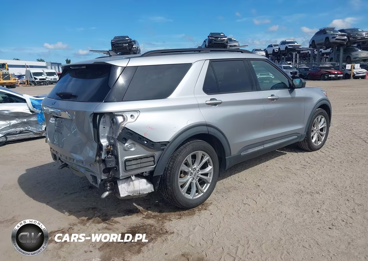 2021 Ford Explorer Xlt VIN:1FMSK7DH7MGB40602 - 4