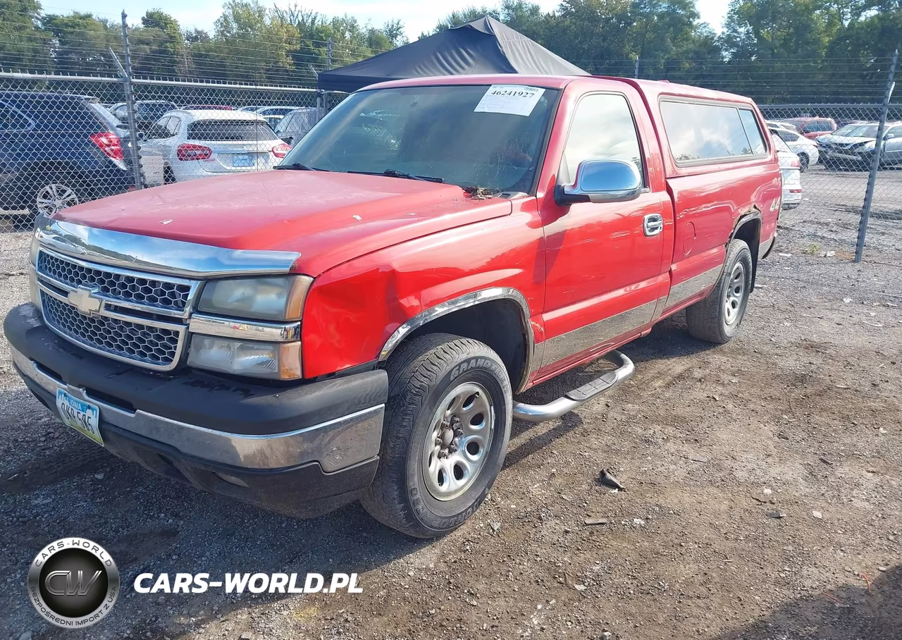 2006 Chevrolet Silverado 1500 Ls VIN:3GCEK14Z46G236976 - 2