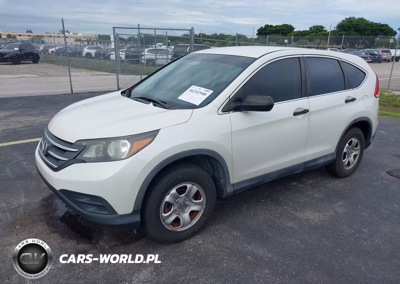 2014 Honda Cr-V Lx VIN:5J6RM3H32EL011867 - 2