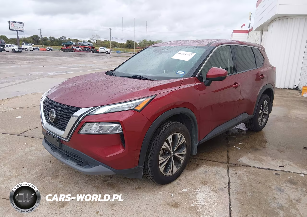 2021 Nissan Rogue Sv Fwd VIN:JN8AT3BA9MW008107 - 2