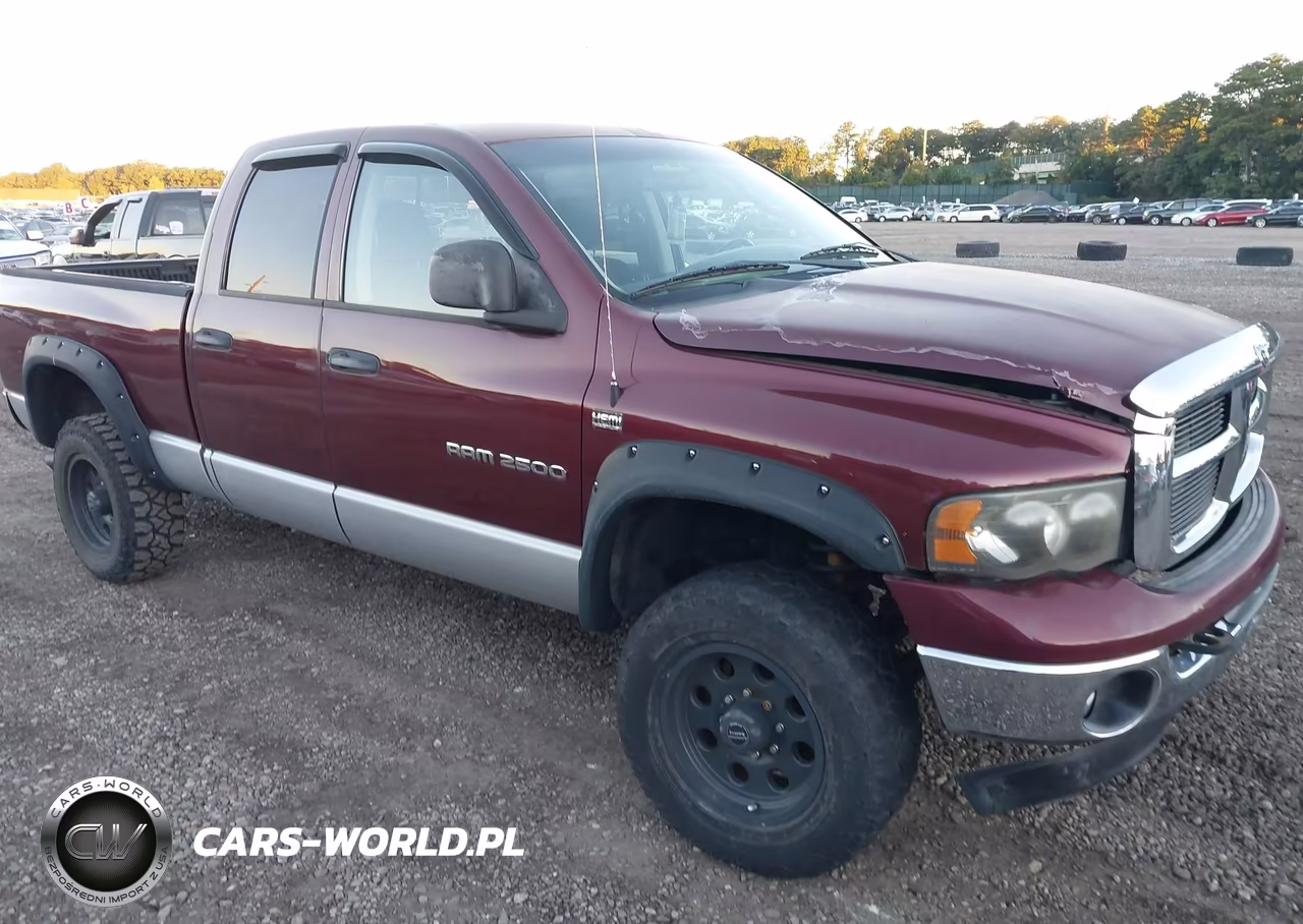 2003 Dodge Ram 2500 Slt-Laramie-St