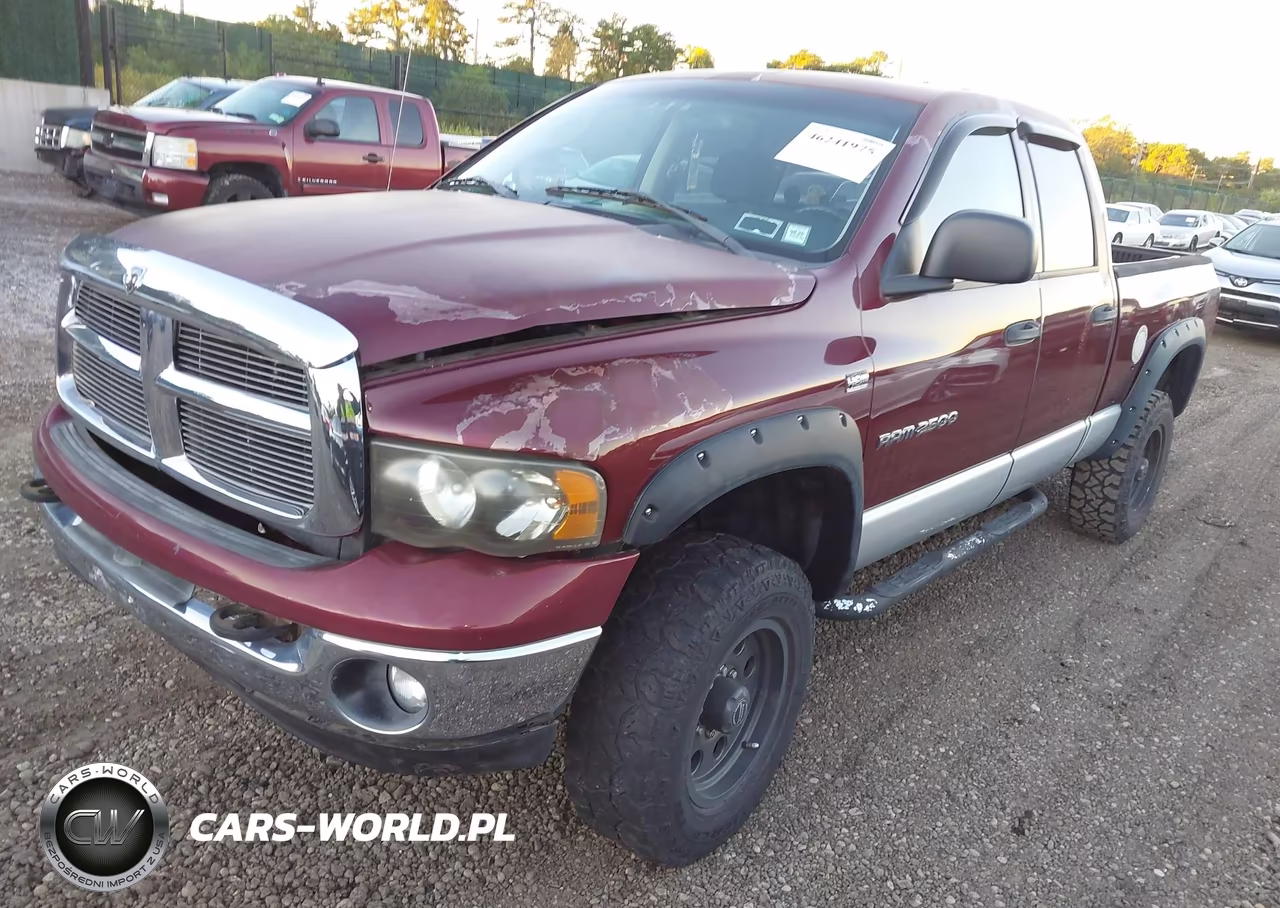 2003 Dodge Ram 2500 Slt-Laramie-St VIN:3D7KU28D83G809798 - 2