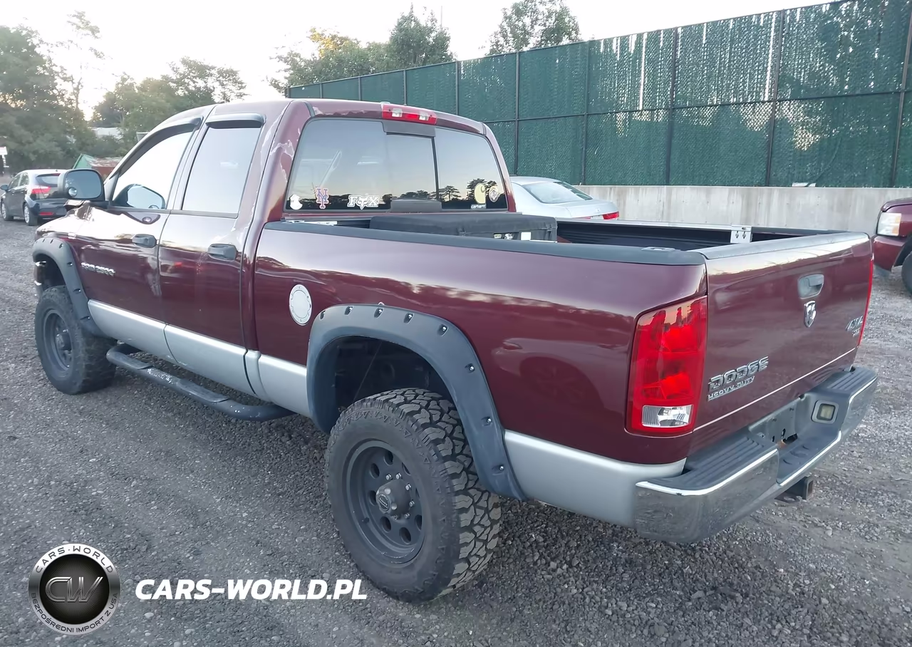 2003 Dodge Ram 2500 Slt-Laramie-St VIN:3D7KU28D83G809798 - 3