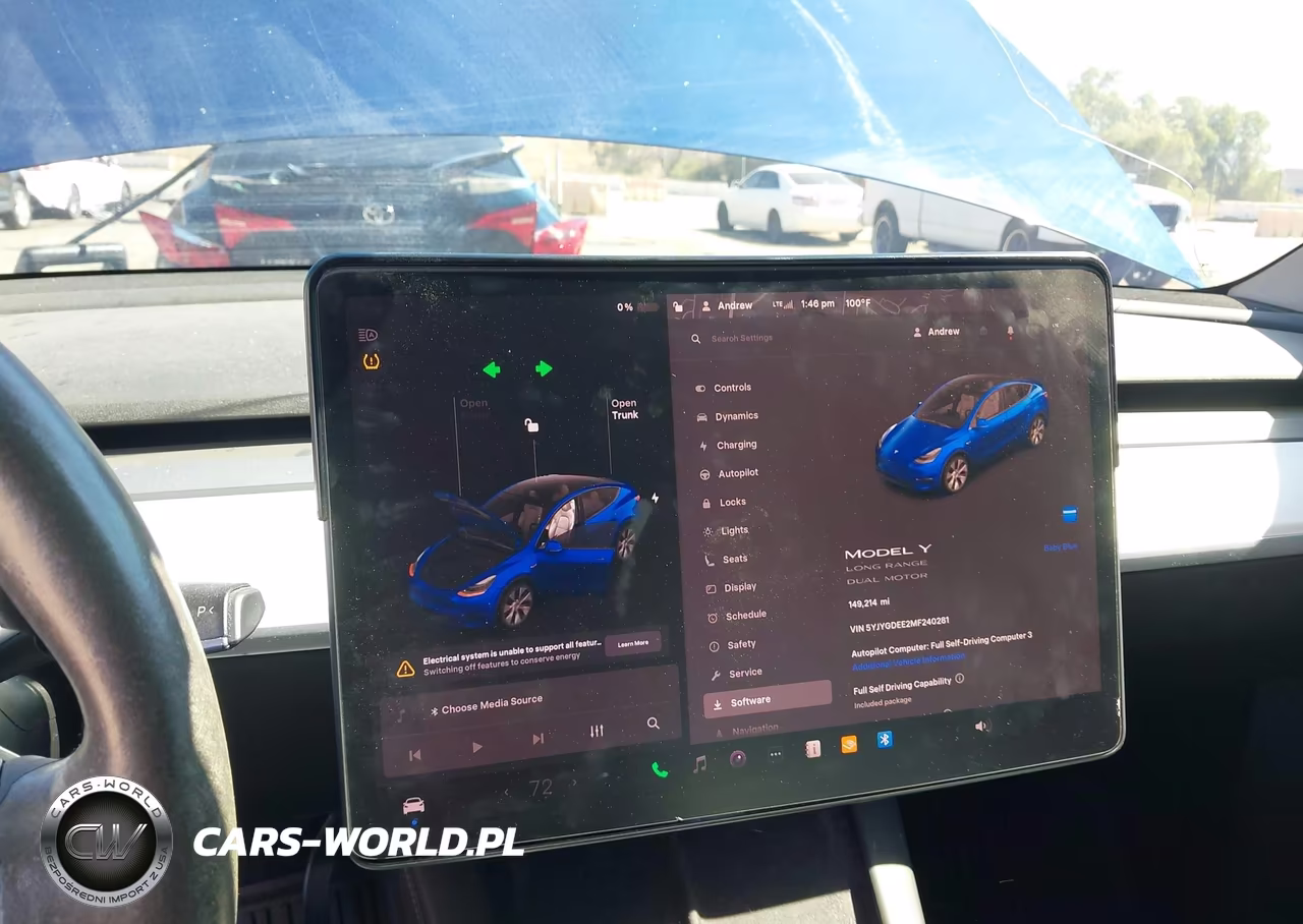 2021 Tesla Model Y Long Range Dual Motor All-Wheel Drive VIN:5YJYGDEE2MF240281 - 17