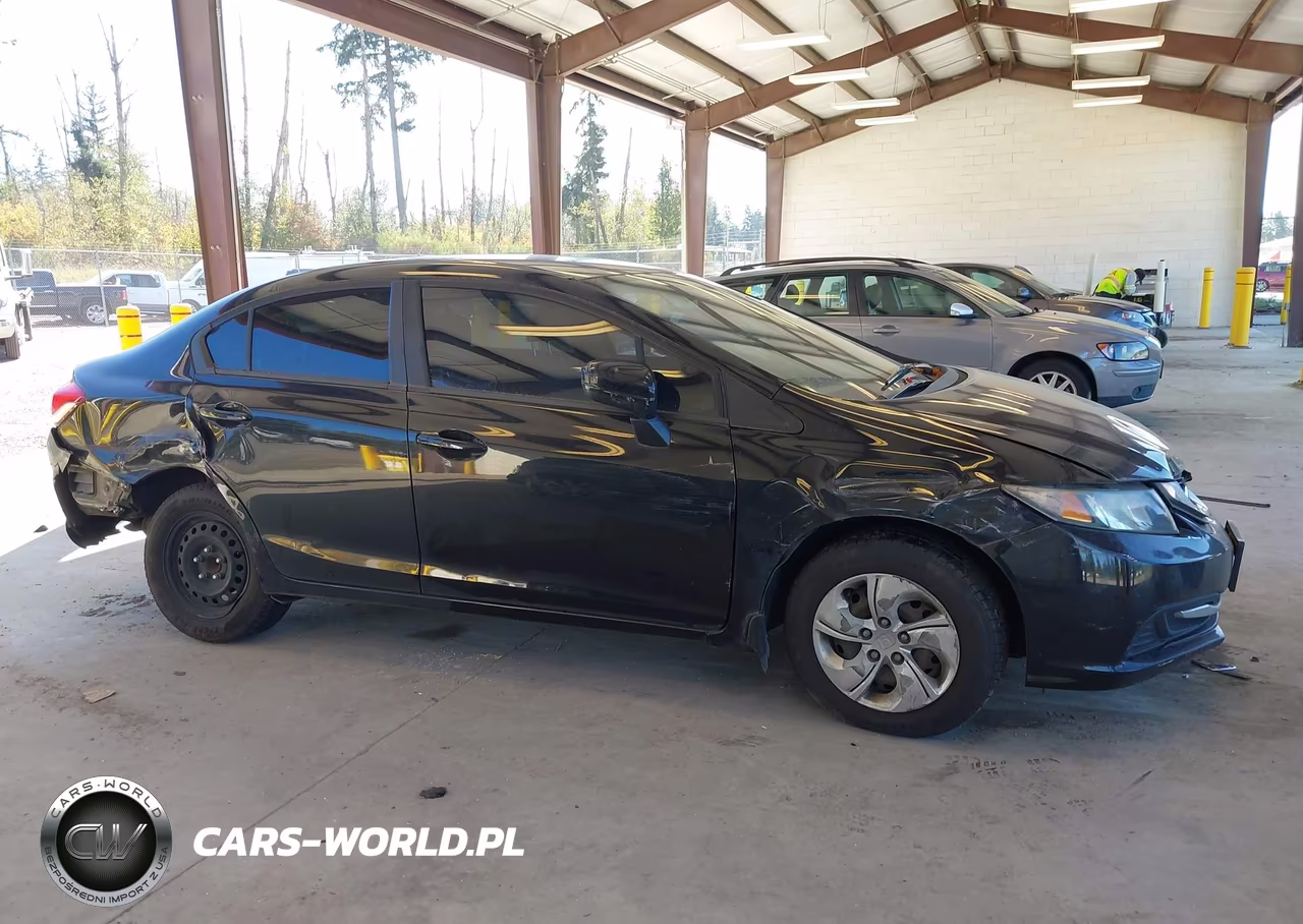 2014 Honda Civic Lx VIN:19XFB2F56EE207820 - 13