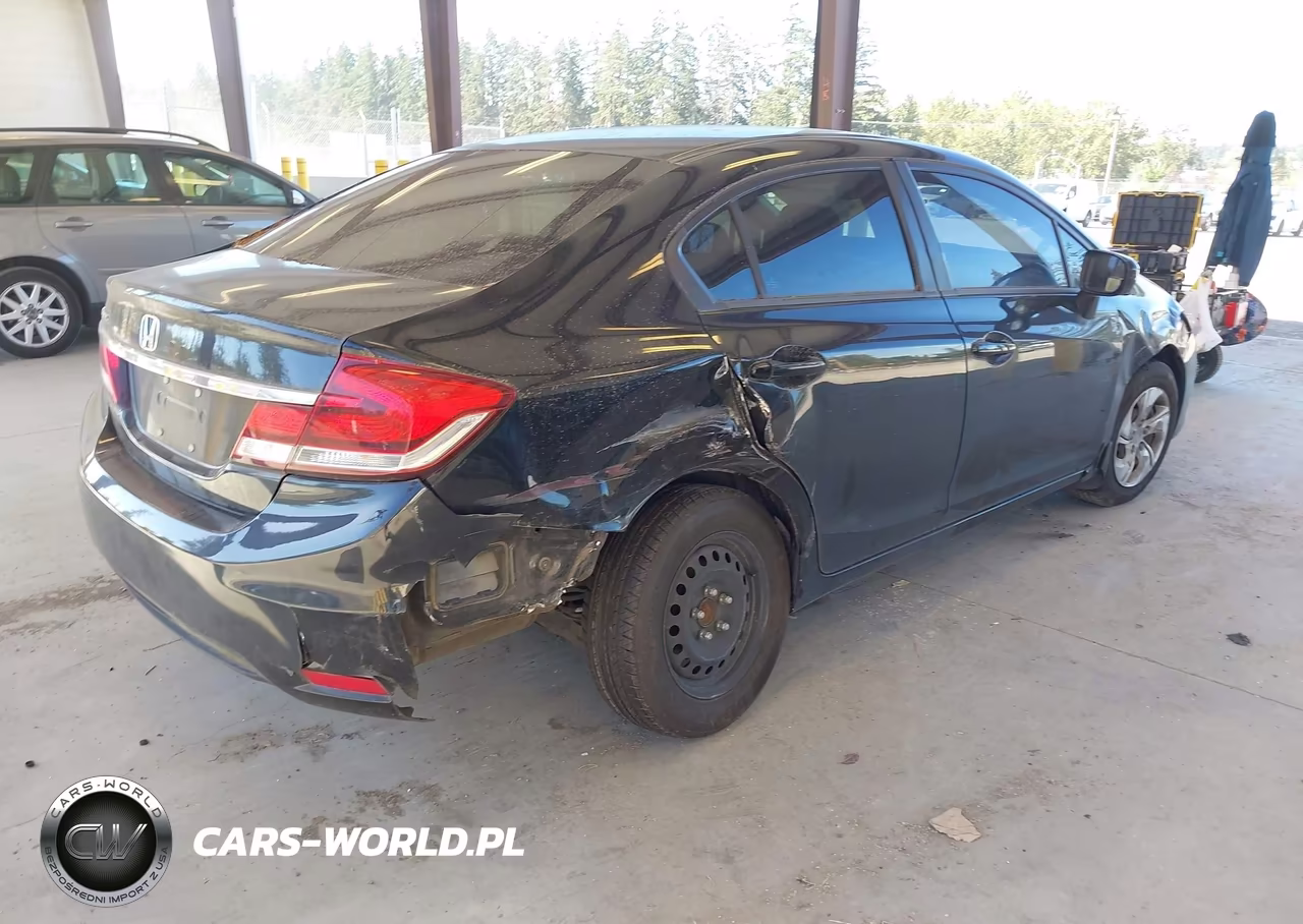 2014 Honda Civic Lx VIN:19XFB2F56EE207820 - 4