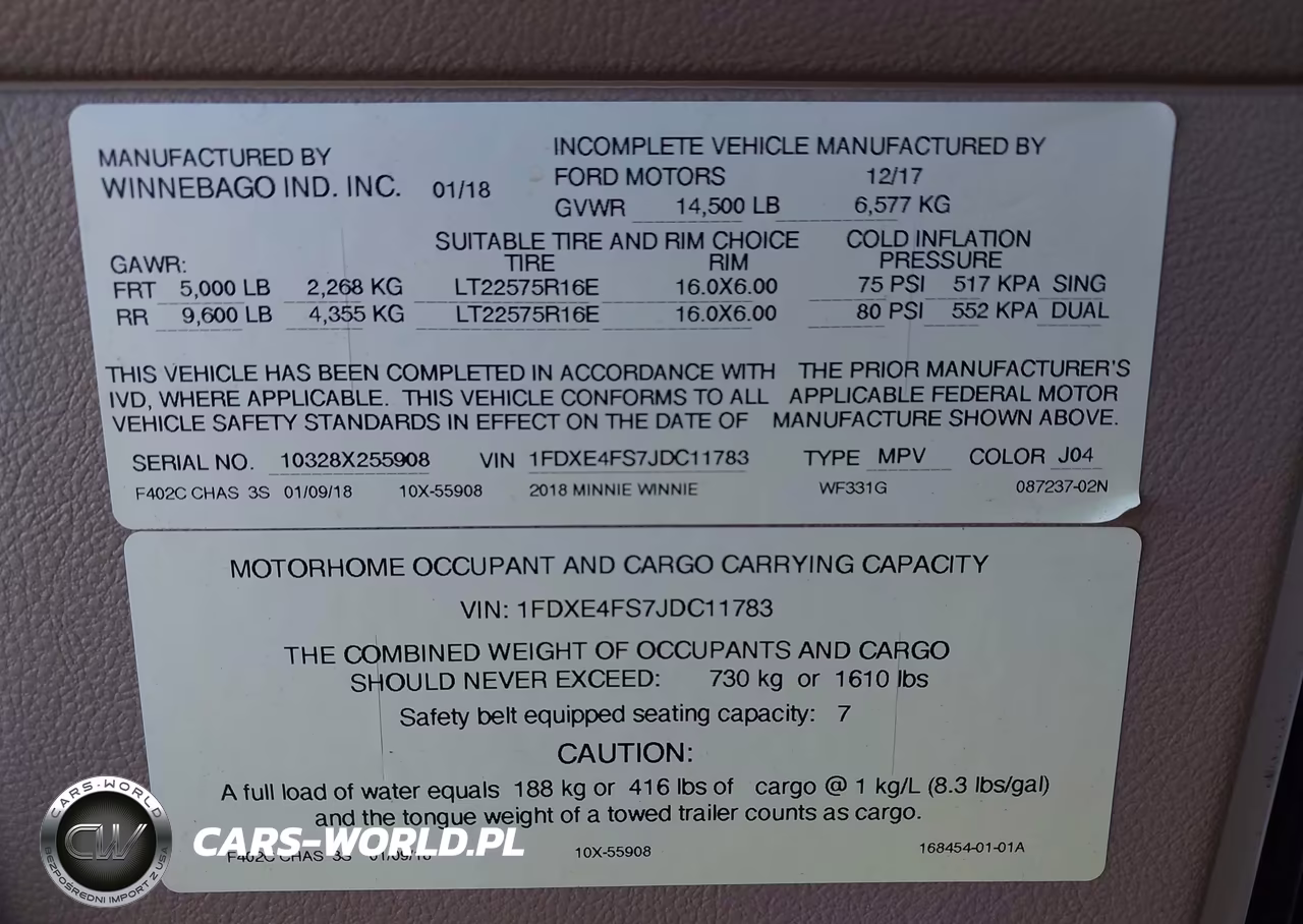 2018 Ford E-450 Cutaway VIN:1FDXE4FS7JDC11783 - 16