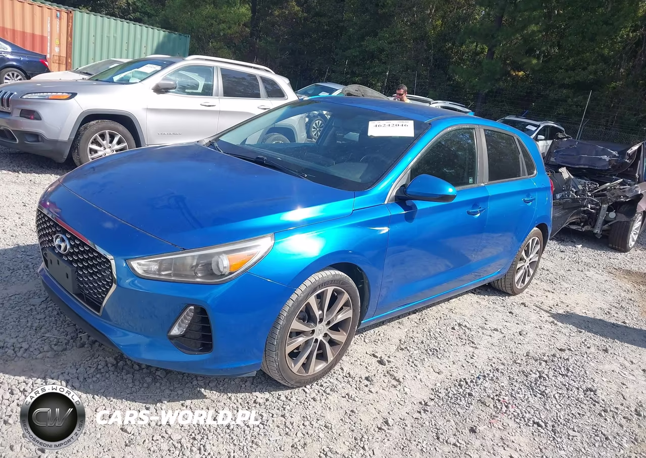 2018 Hyundai Elantra Gt VIN:KMHH35LE4JU060237 - 2