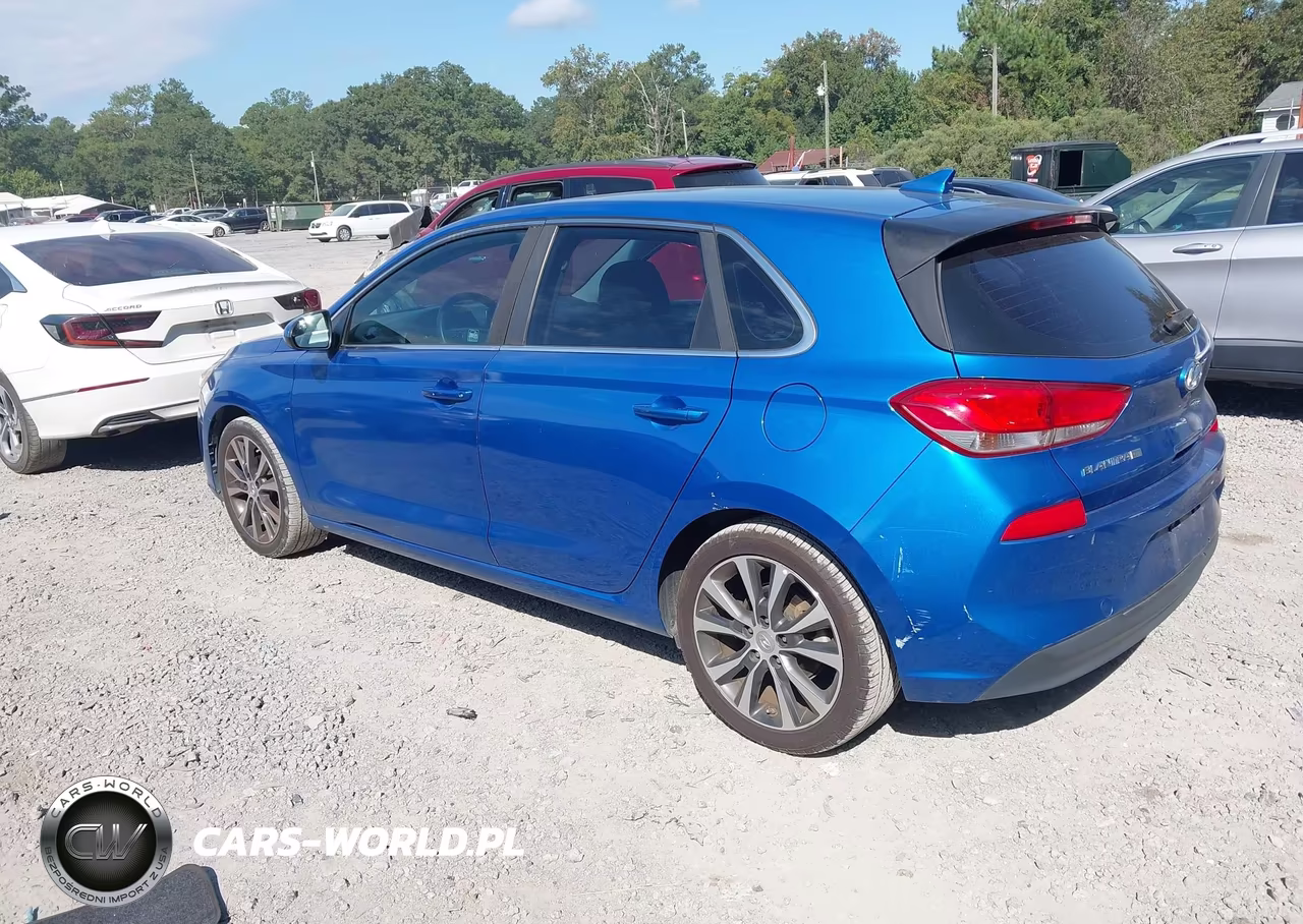2018 Hyundai Elantra Gt VIN:KMHH35LE4JU060237 - 3
