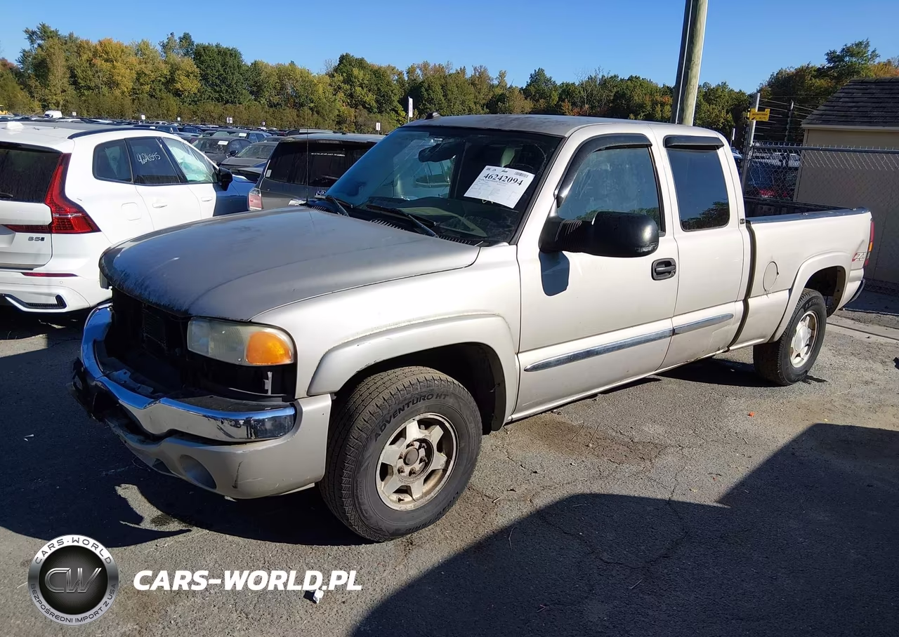 2004 GMC Sierra 1500 Sle VIN:1GTEK19T64E167975 - 2