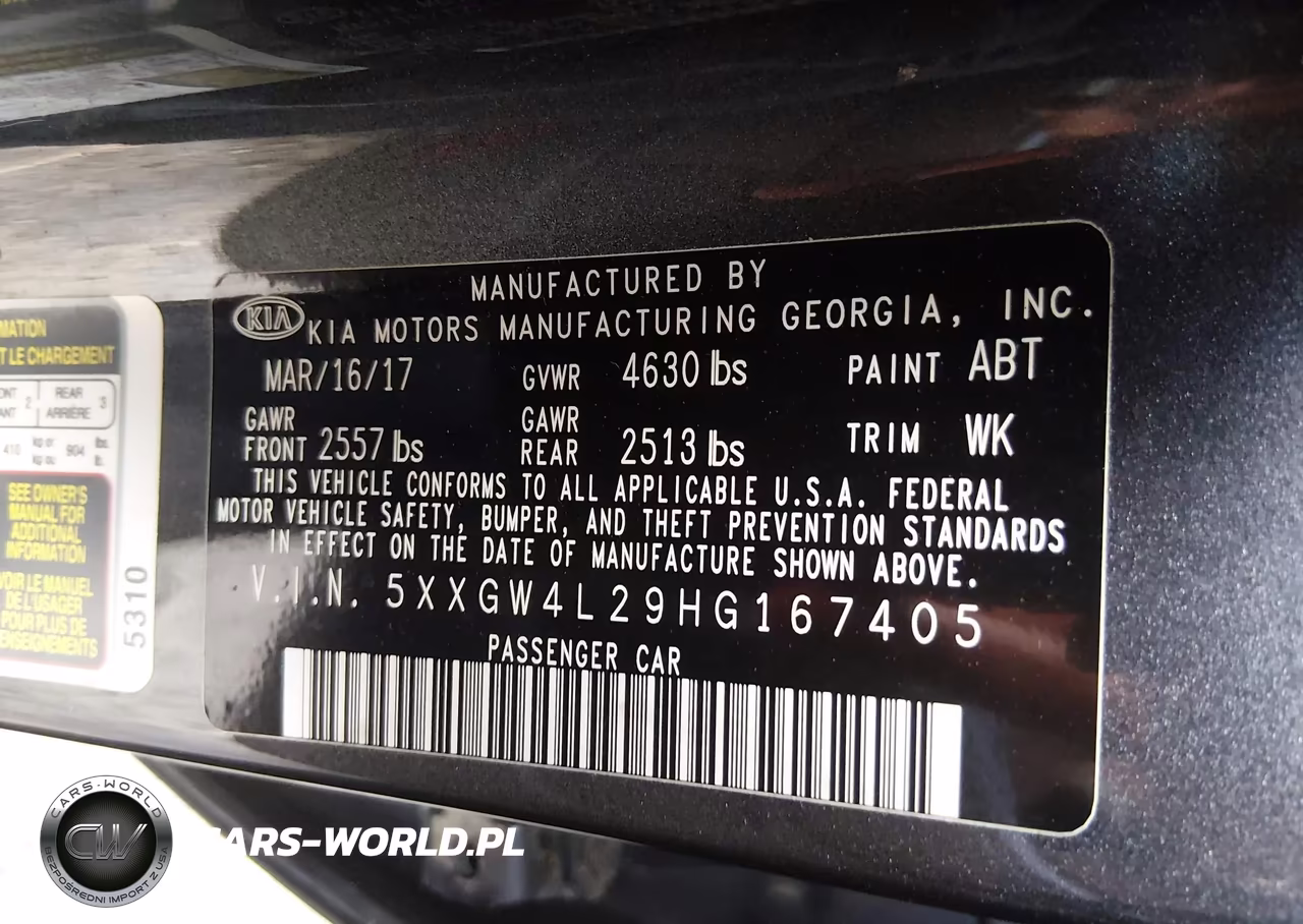 2017 Kia Optima Sx Turbo VIN:5XXGW4L29HG167405 - 9