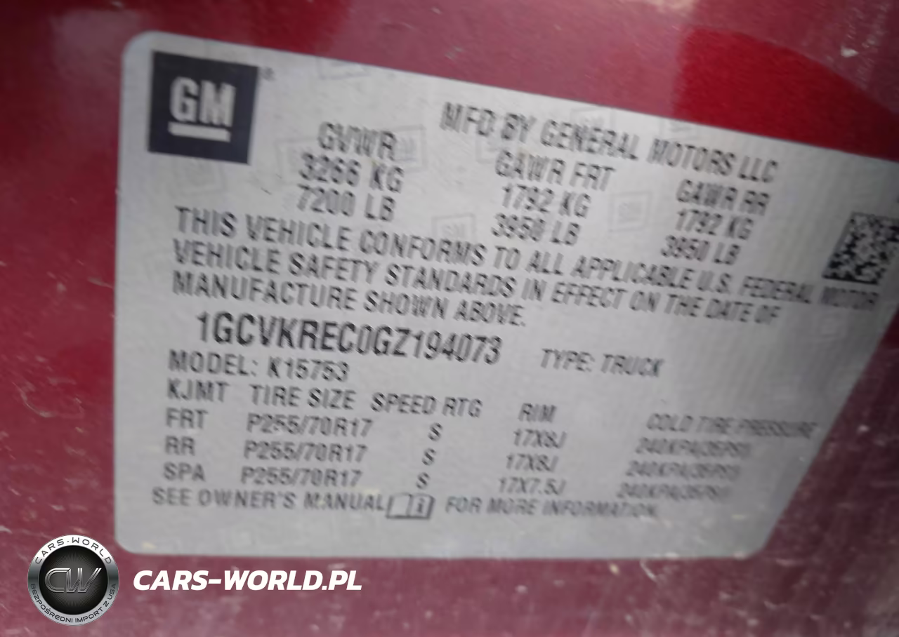 2016 Chevrolet Silverado 1500 1Lt VIN:1GCVKREC0GZ194073 - 9