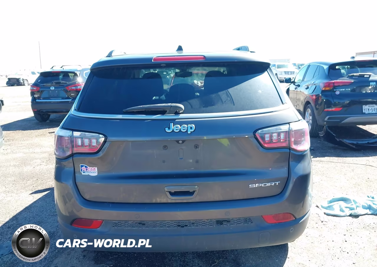 2020 Jeep Compass Sport Fwd VIN:3C4NJCAB8LT230106 - 17