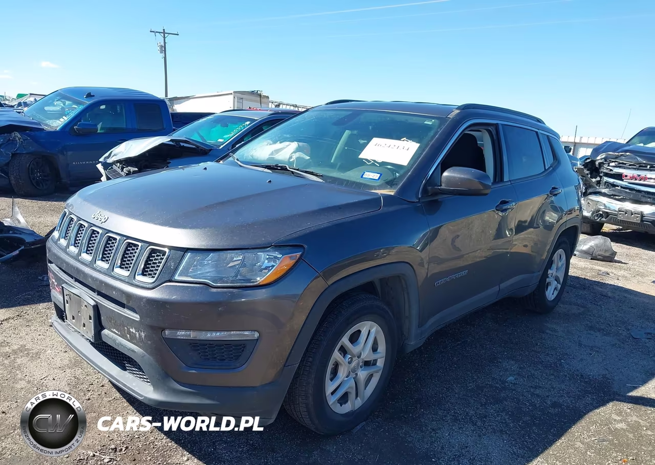 2020 Jeep Compass Sport Fwd VIN:3C4NJCAB8LT230106 - 2