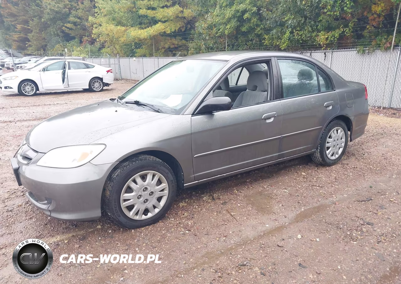 2005 Honda Civic Lx VIN:2HGES16675H585830 - 2