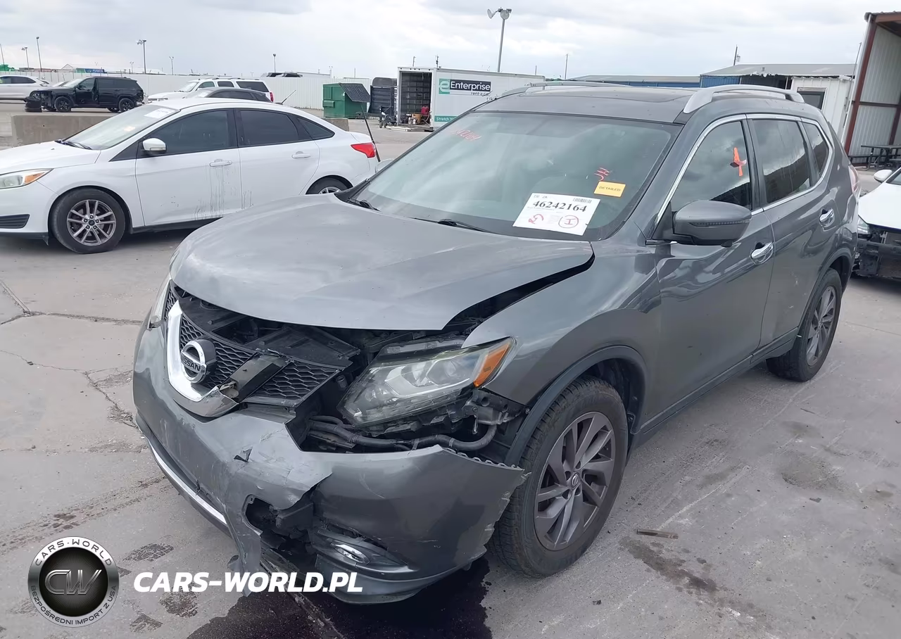 2016 Nissan Rogue Sl VIN:5N1AT2MT5GC741955 - 2