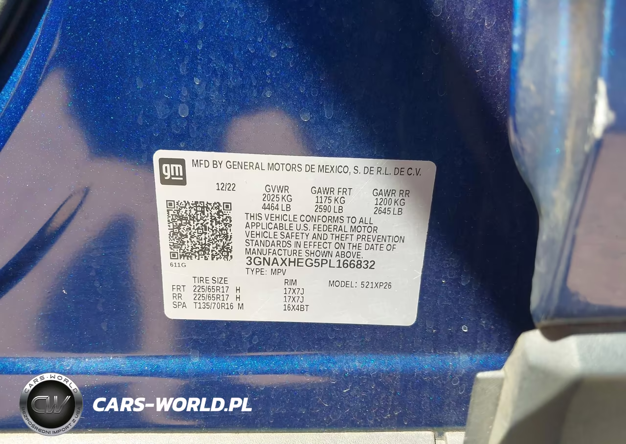 2023 Chevrolet Equinox Fwd Ls VIN:3GNAXHEG5PL166832 - 9
