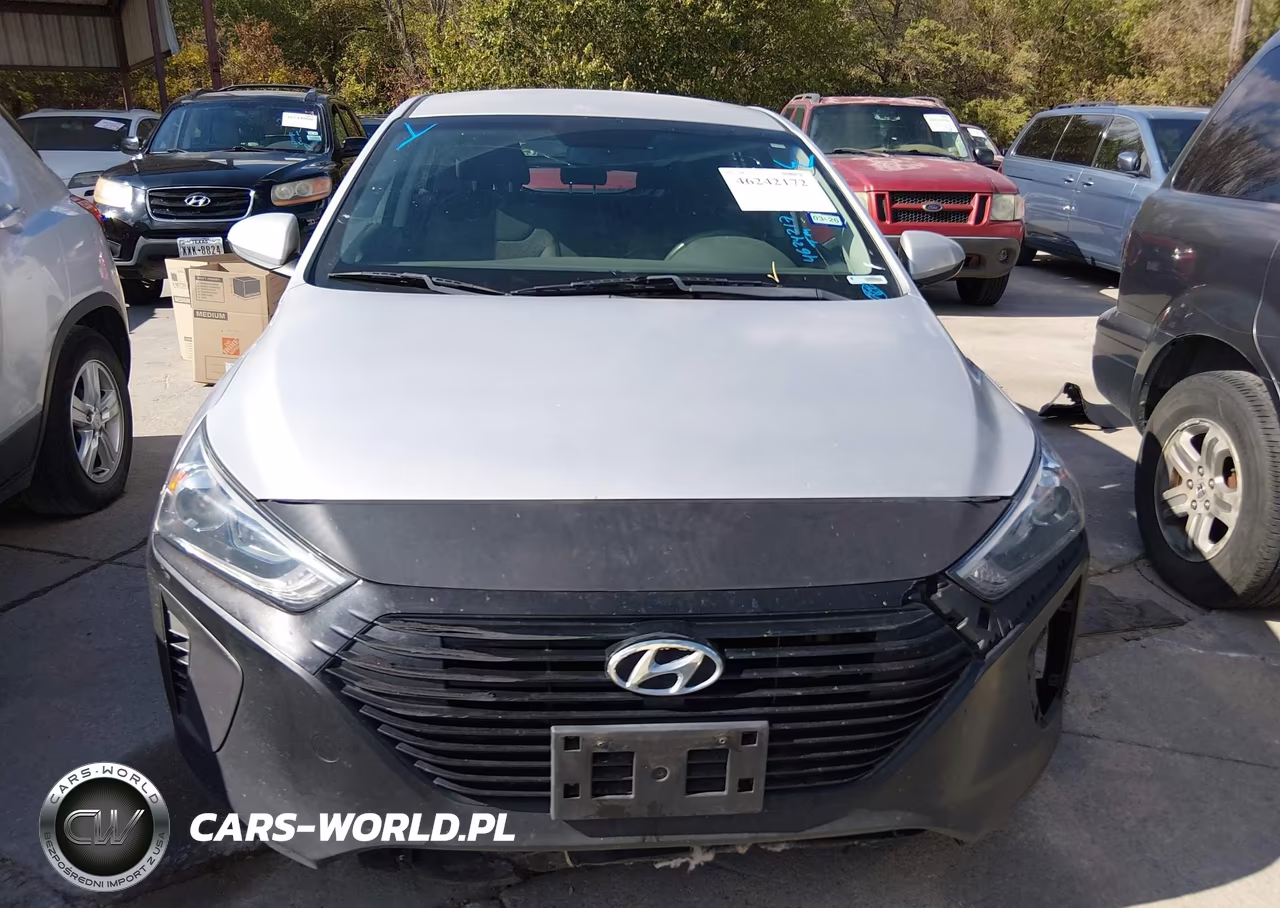 2017 Hyundai Ioniq Hybrid Blue VIN:KMHC65LC7HU040638 - 12