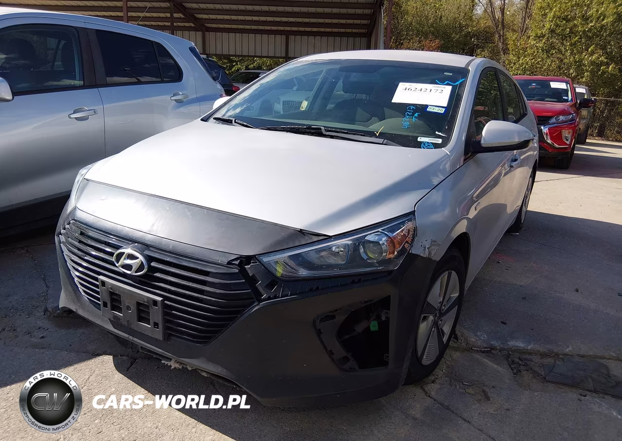 2017 Hyundai Ioniq Hybrid Blue VIN:KMHC65LC7HU040638 - 2