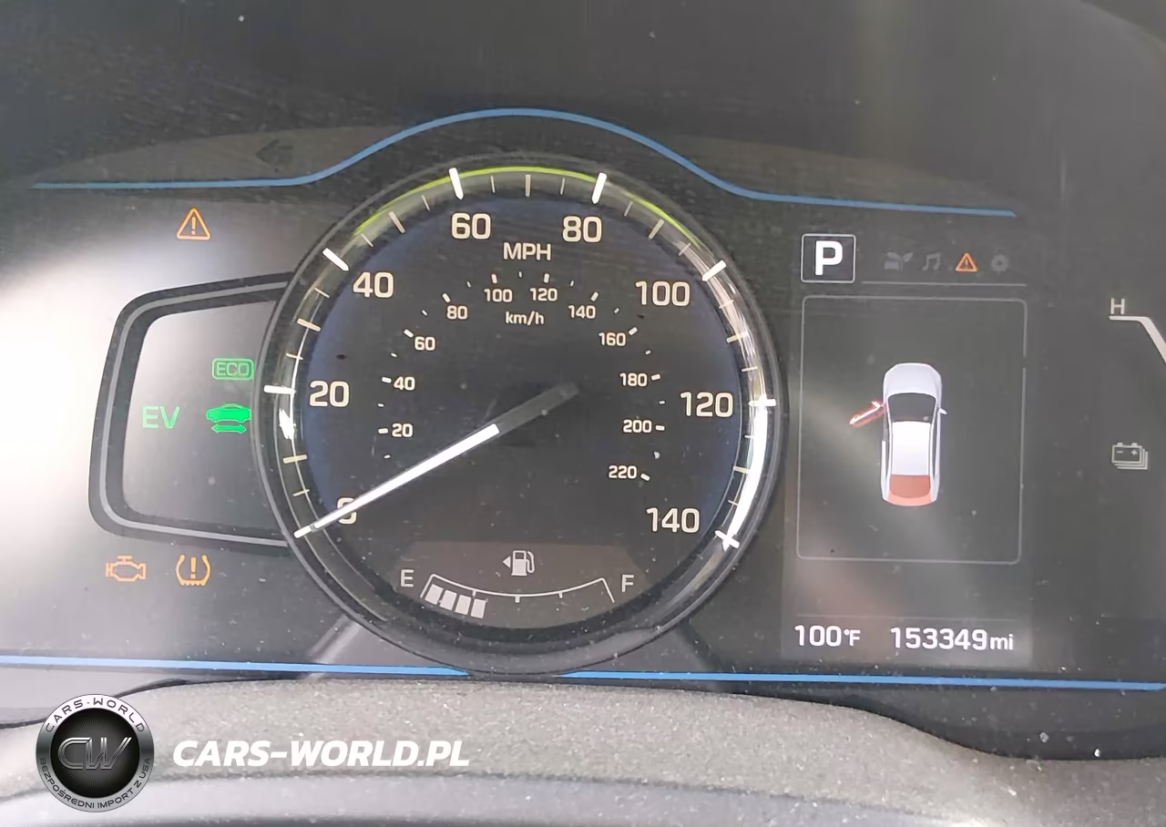 2017 Hyundai Ioniq Hybrid Blue VIN:KMHC65LC7HU040638 - 7