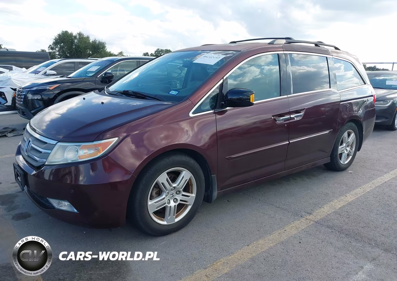 2012 Honda Odyssey Touring-Touring Elite VIN:5FNRL5H93CB090605 - 2