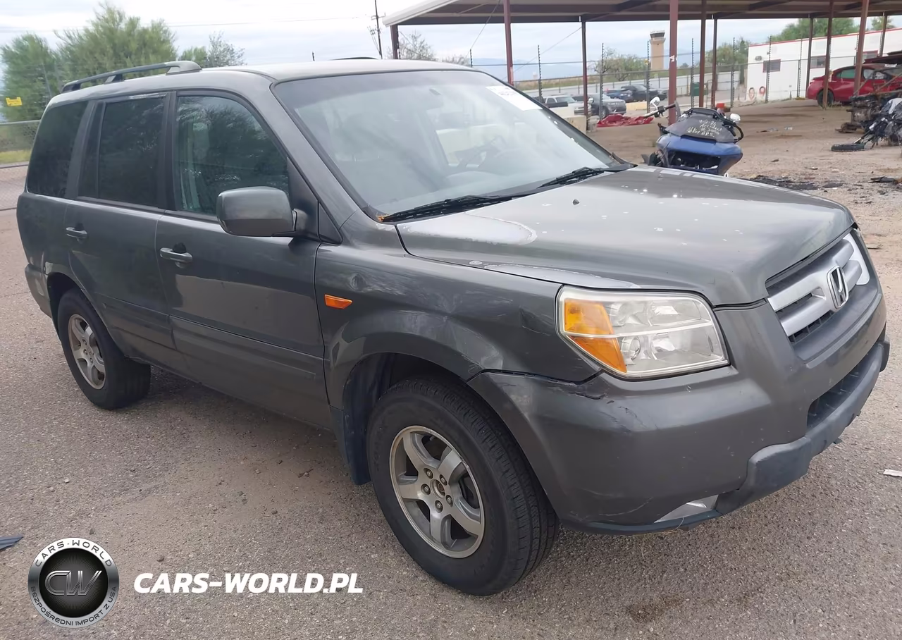 2007 Honda Pilot Ex VIN:5FNYF18407B020811 - 1