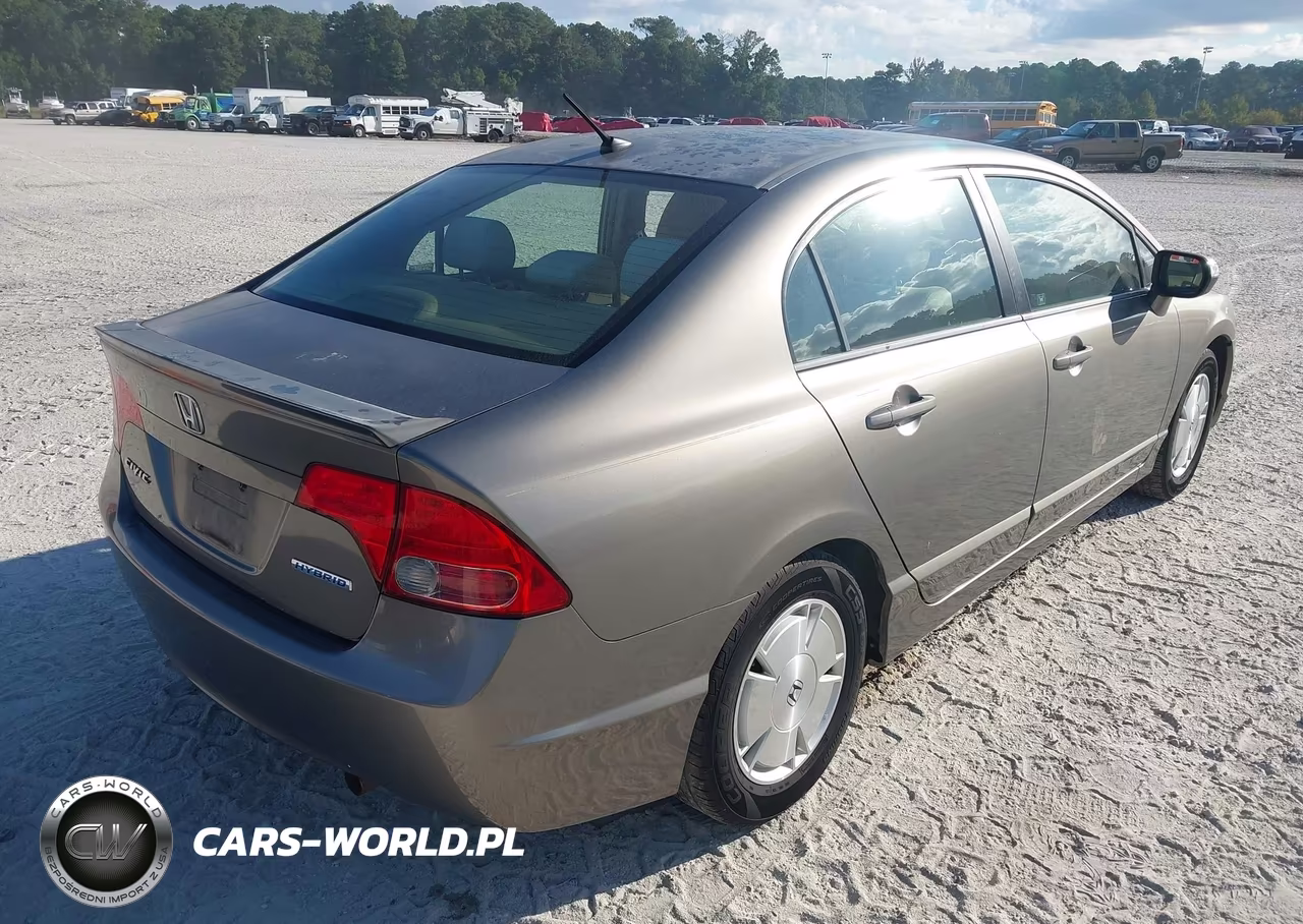 2008 Honda Civic Hybrid VIN:JHMFA36298S003527 - 4