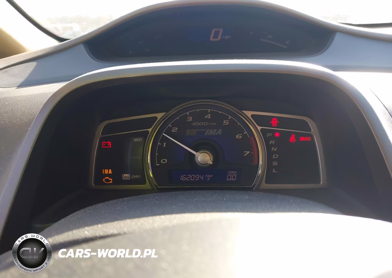 2008 Honda Civic Hybrid VIN:JHMFA36298S003527 - 7