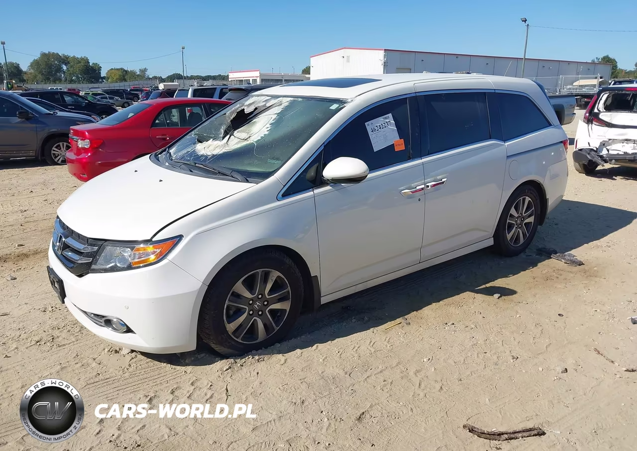 2015 Honda Odyssey Touring-Touring Elite VIN:5FNRL5H95FB015117 - 2