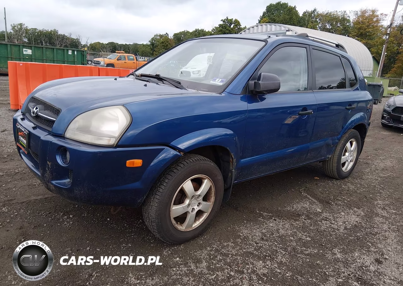 2007 Hyundai Tucson Gls VIN:KM8JM12B37U572885 - 2