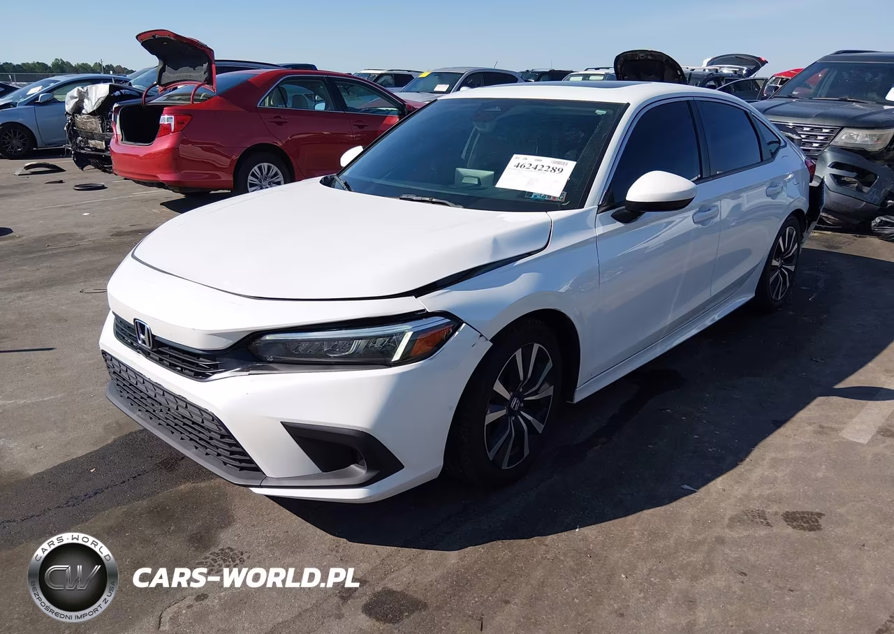 2022 Honda Civic Ex VIN:JHMFE1F78NX004526 - 2