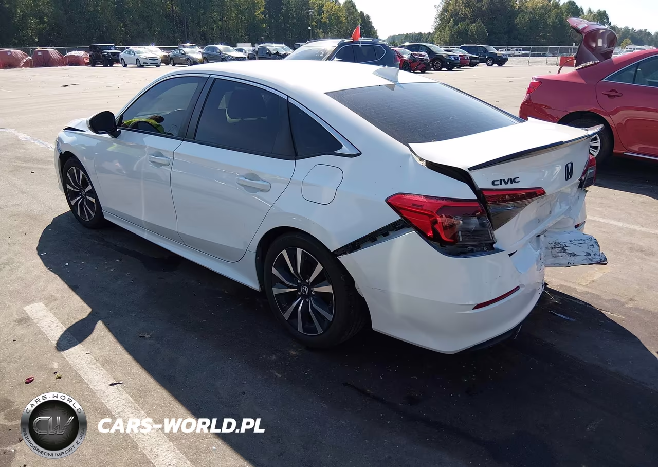 2022 Honda Civic Ex VIN:JHMFE1F78NX004526 - 3