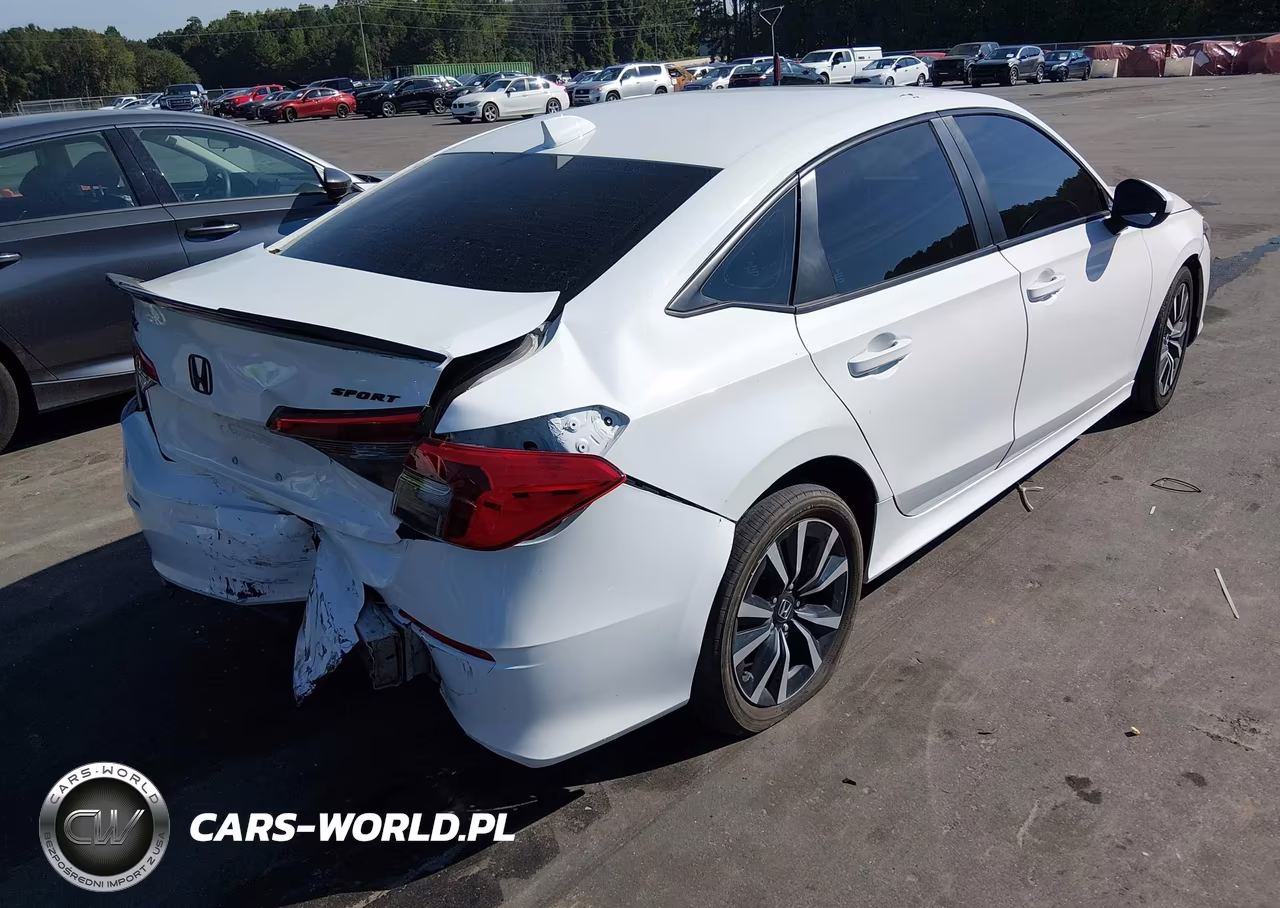 2022 Honda Civic Ex VIN:JHMFE1F78NX004526 - 4