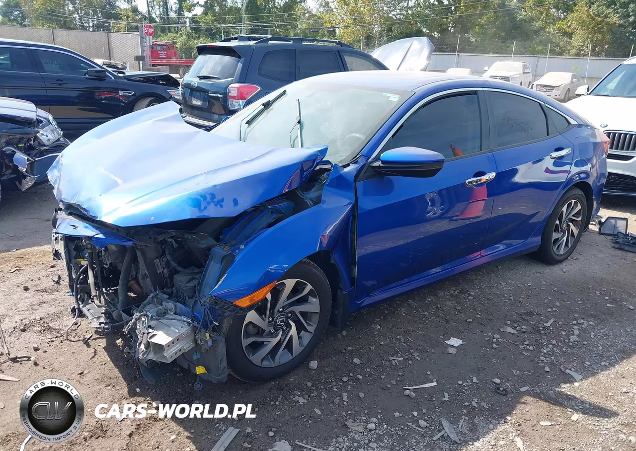 2018 Honda Civic Ex VIN:19XFC2F71JE027010 - 2