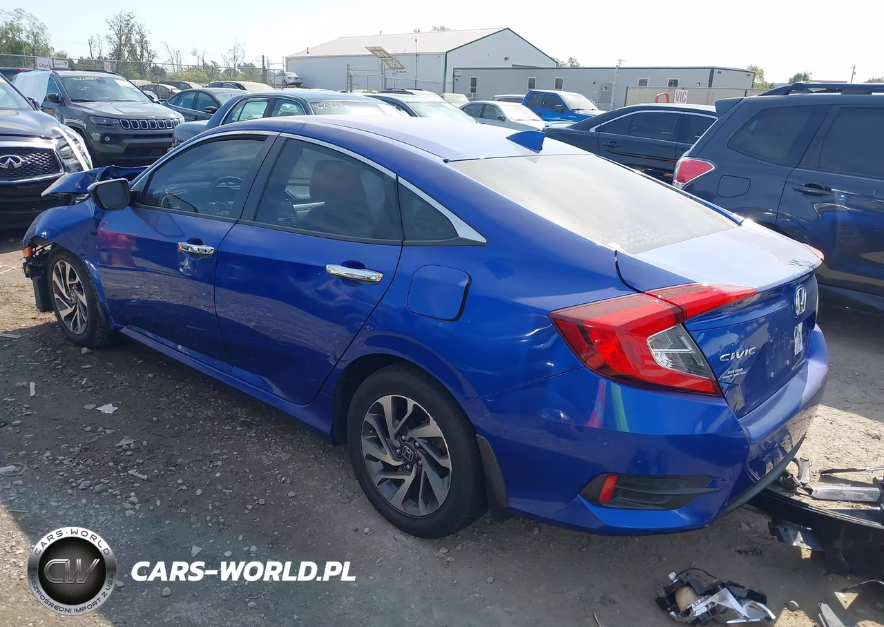 2018 Honda Civic Ex VIN:19XFC2F71JE027010 - 3