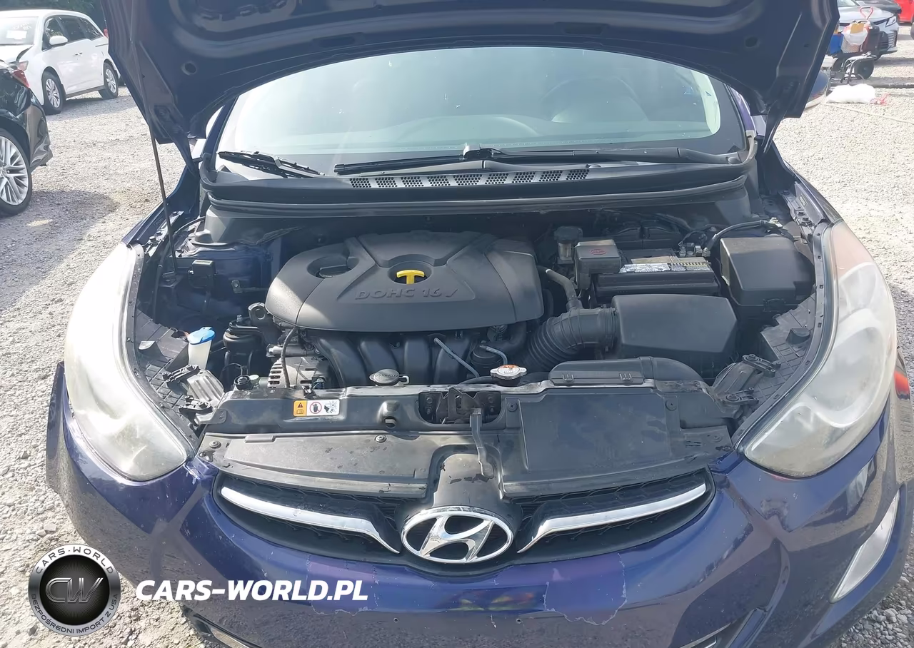 2013 Hyundai Elantra Limited VIN:5NPDH4AE3DH406536 - 10
