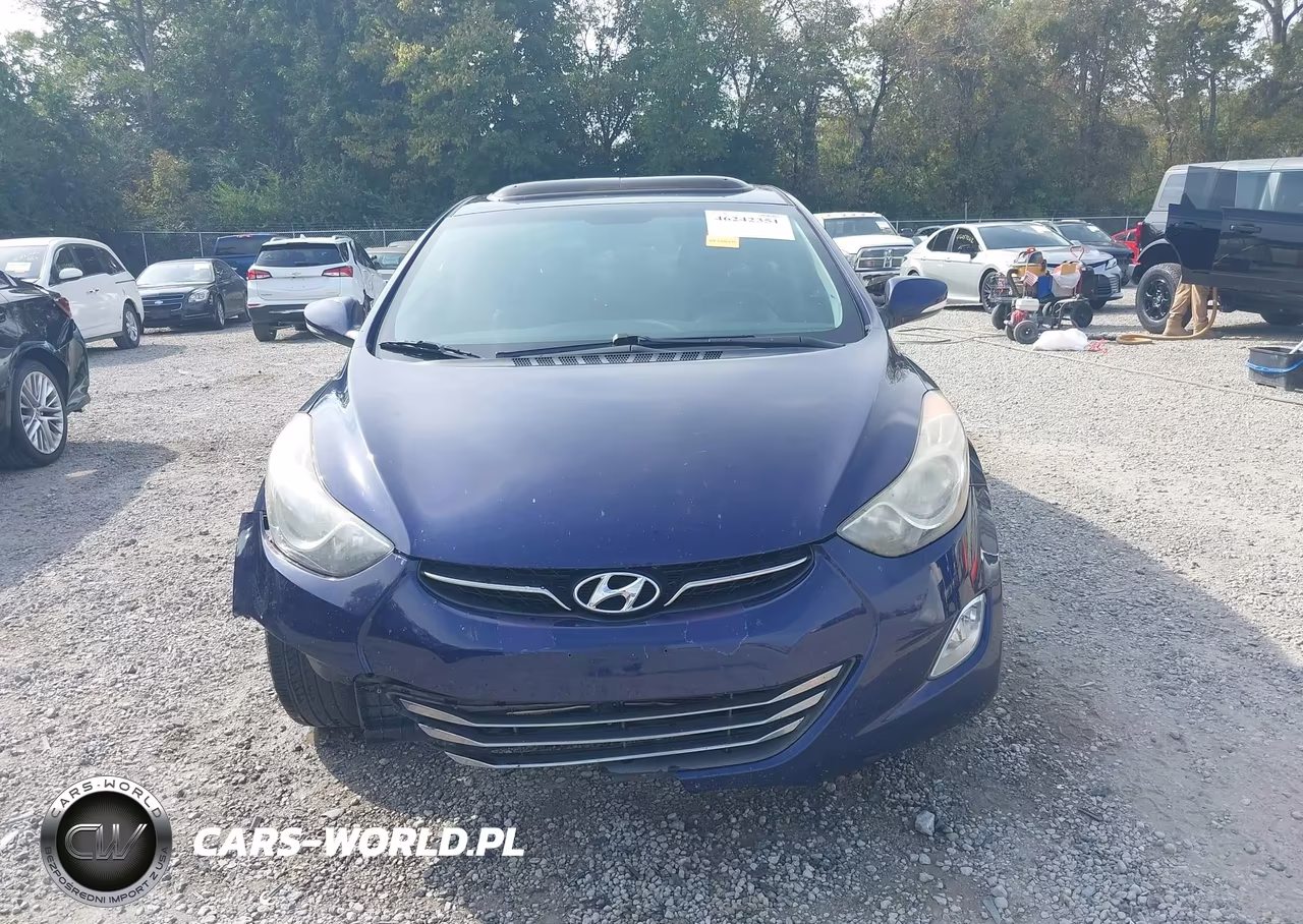 2013 Hyundai Elantra Limited VIN:5NPDH4AE3DH406536 - 12