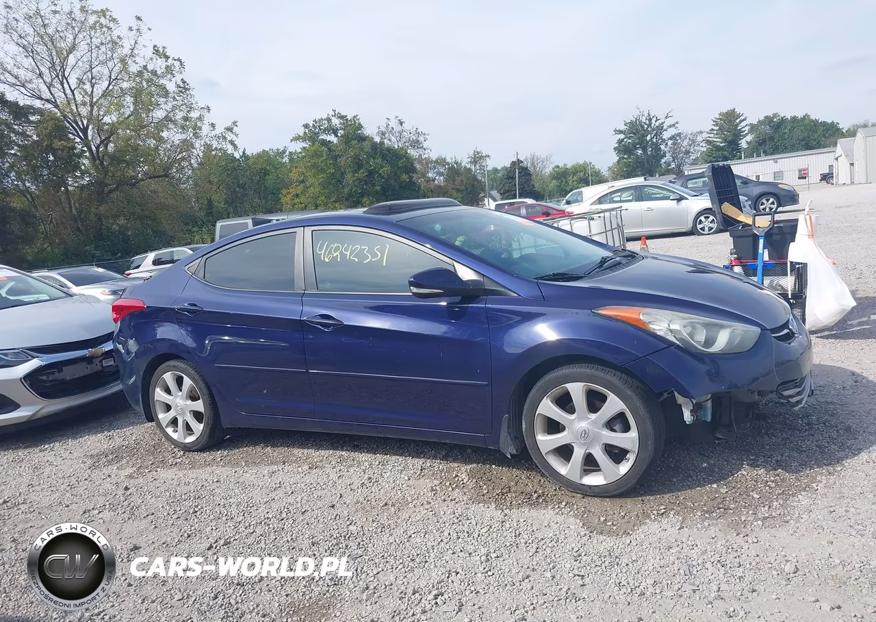 2013 Hyundai Elantra Limited VIN:5NPDH4AE3DH406536 - 13