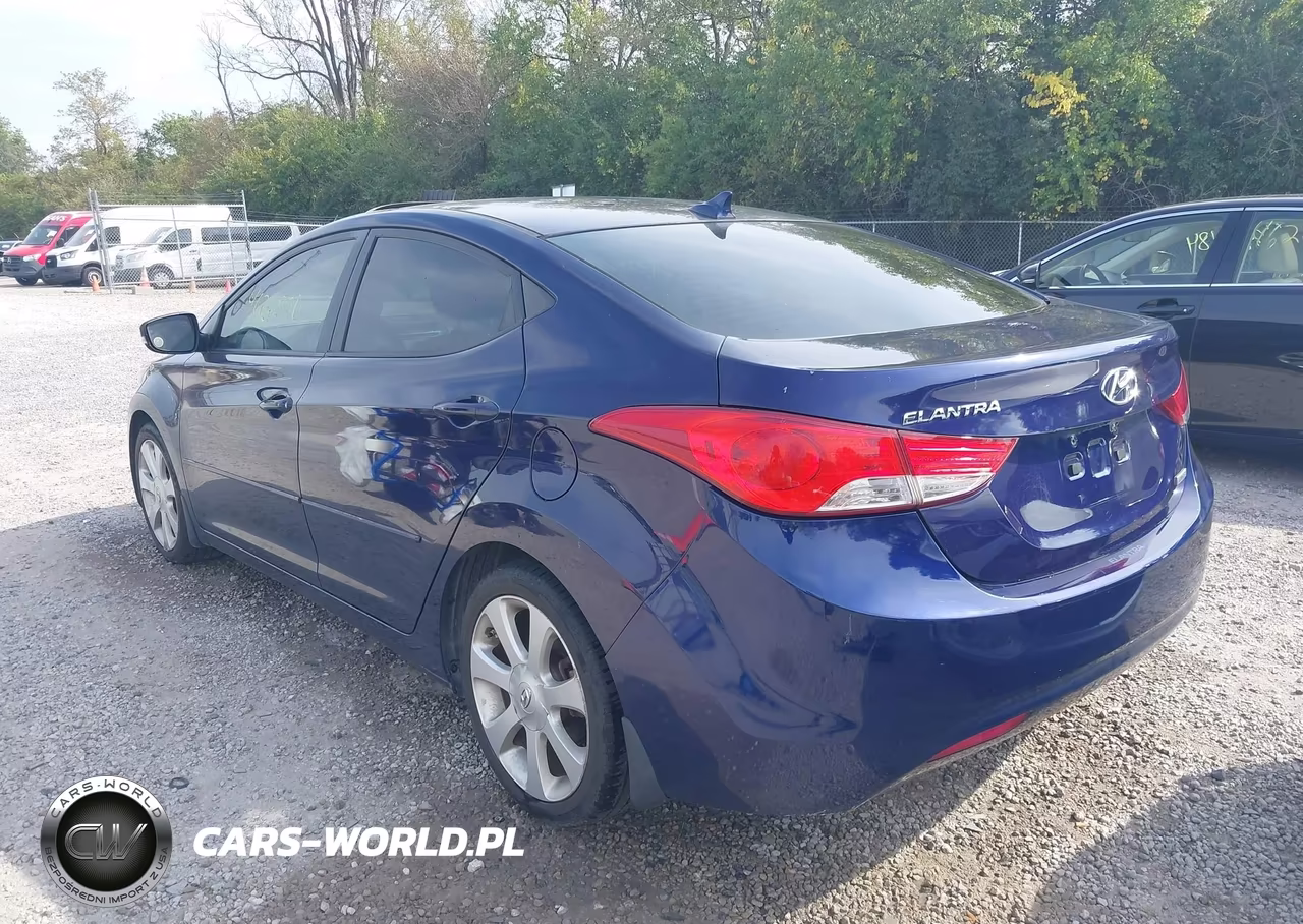 2013 Hyundai Elantra Limited VIN:5NPDH4AE3DH406536 - 3
